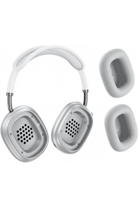 Беспроводные наушники Hoco W65 Plus (серебристый) 1