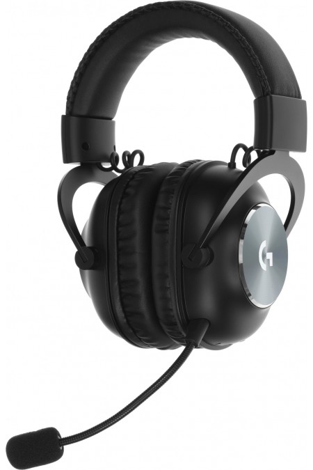 Компьютерная гарнитура Logitech G Pro X Lightspeed (981-000908) (черный) 