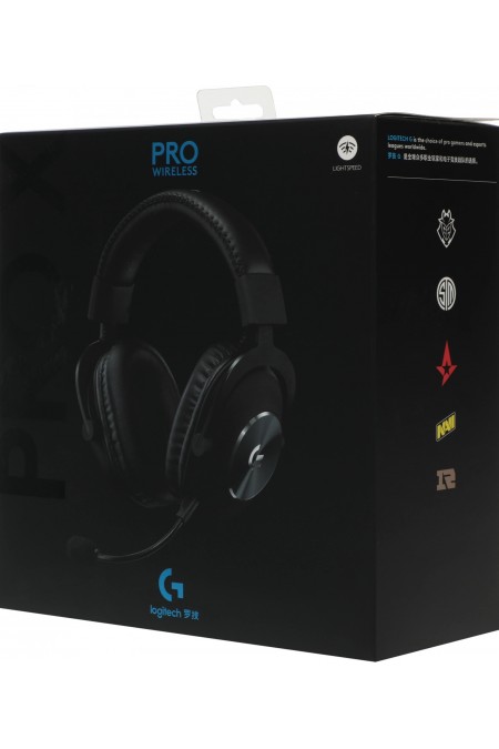 Компьютерная гарнитура Logitech G Pro X Lightspeed (981-000908) (черный) 6