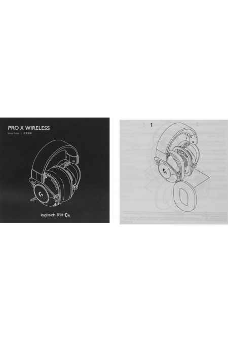 Компьютерная гарнитура Logitech G Pro X Lightspeed (981-000908) (черный) 7