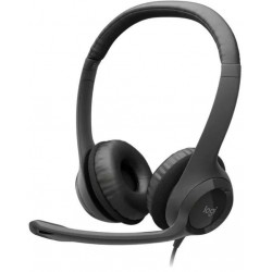 Компьютерная гарнитура Logitech H390 (981-001578) (черный)