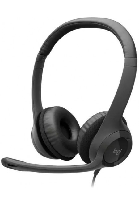 Компьютерная гарнитура Logitech H390 (981-001578) (черный) 