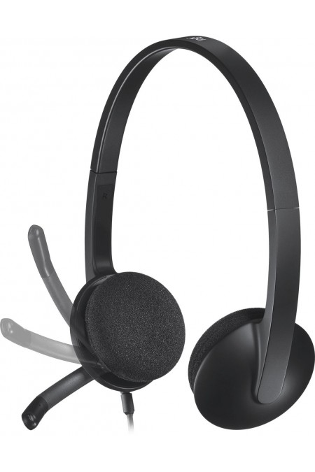 Компьютерная гарнитура Logitech H340 (981-000475) (черный) 2