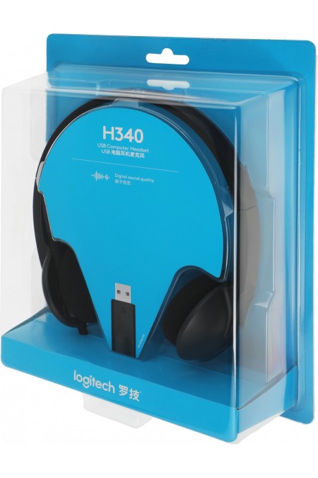 Компьютерная гарнитура Logitech H340 (981-000509) (черный) 6