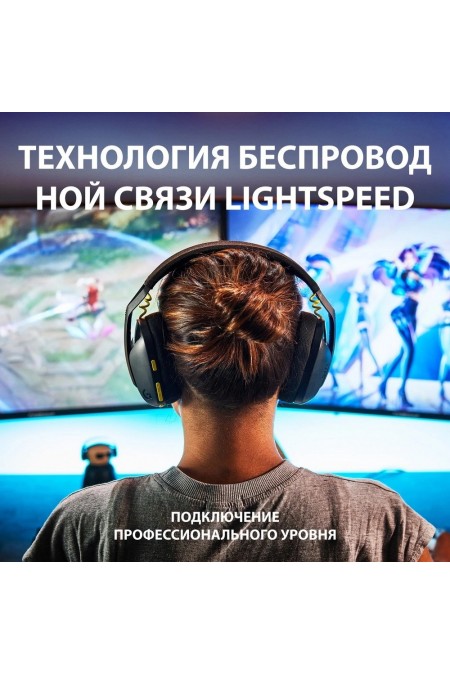 Компьютерная гарнитура Logitech G435 (981-001053) (черный) 1