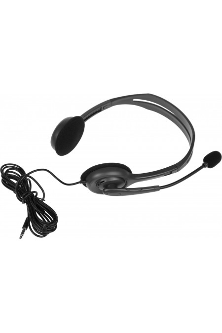 Компьютерная гарнитура Logitech H111 (981-000594) (черный) 9