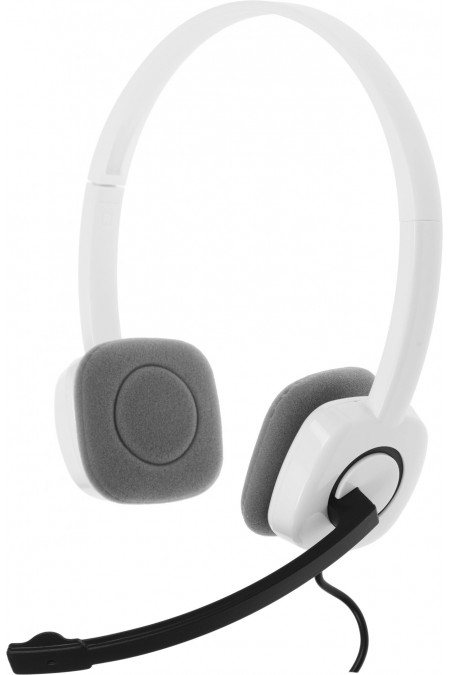 Компьютерная гарнитура Logitech H150 (981-000453) (белый/черный) 