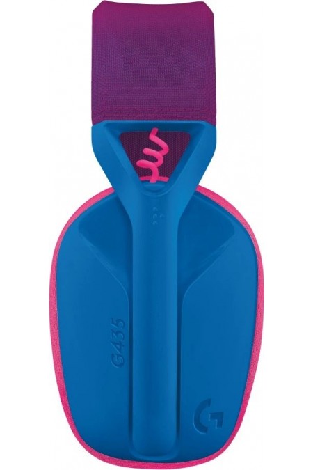 Компьютерная гарнитура Logitech G435 (981-001065) (синий/розовый) 4