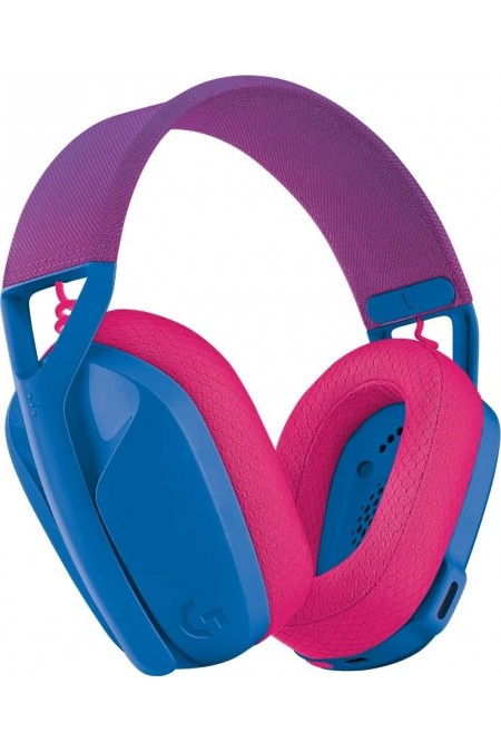 Компьютерная гарнитура Logitech G435 (981-001065) (синий/розовый) 5