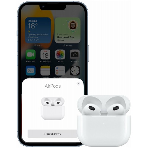 Беспроводные наушники Apple AirPods 3 (Lightning) (белый) 7