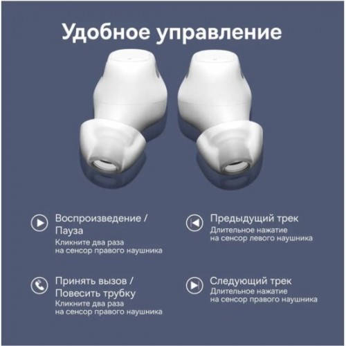 Беспроводные наушники Baseus Bowie WM01 True Wireless Earphones (белый) 5