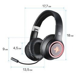 Беспроводные наушники Defender FreeMotion 571 (63572) (черный)