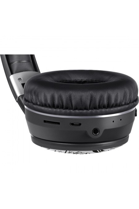 Беспроводные наушники Defender FreeMotion B595 (63596) принт (белый/черный) 3