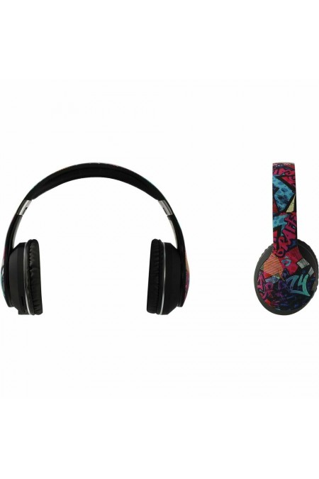 Беспроводные наушники Defender FreeMotion B595 (63597) (черный/граффити) 