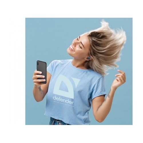 Беспроводные наушники Defender Twins 639 (63639) (черный) 5