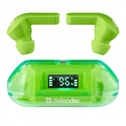 Беспроводные наушники Defender Twins 916 (63917) (зеленый)