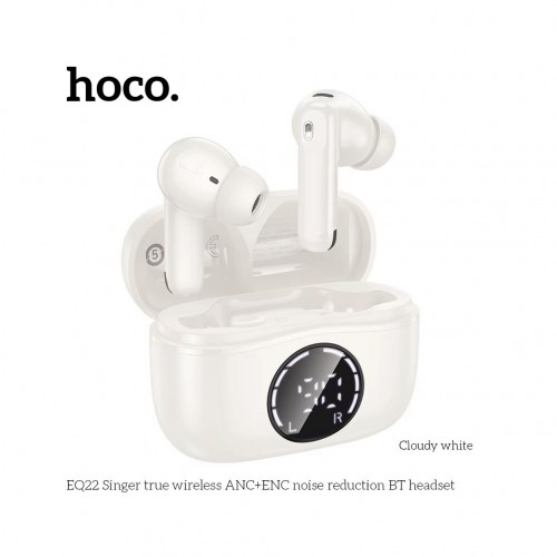 Беспроводные наушники HOCO EQ22 Singer (белый) 