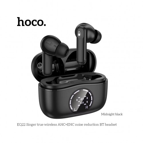 Беспроводные наушники HOCO EQ22 Singer (черный) 