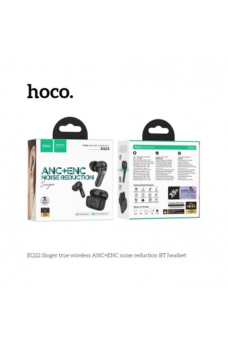 Беспроводные наушники HOCO EQ22 Singer (черный) 7