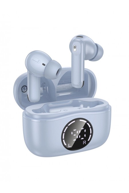 Беспроводные наушники HOCO EQ22 Singer (голубой) 5