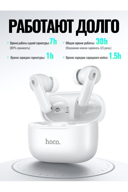 Беспроводные наушники Hoco EQ30 (белый) 2