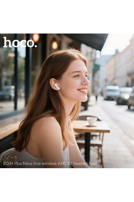Беспроводные наушники Hoco EQ34 Plus Rima (белый) 9