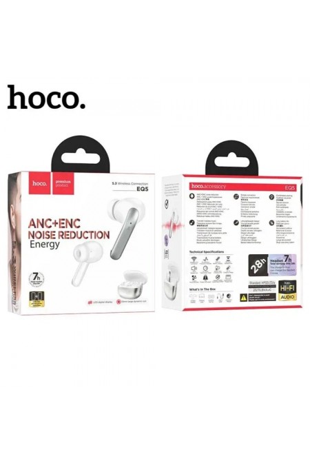 Беспроводные наушники HOCO EQ5 Energy (белый) 