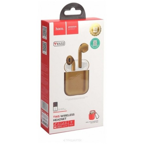 Беспроводные наушники Hoco ES32 Lightning (золотой) 5