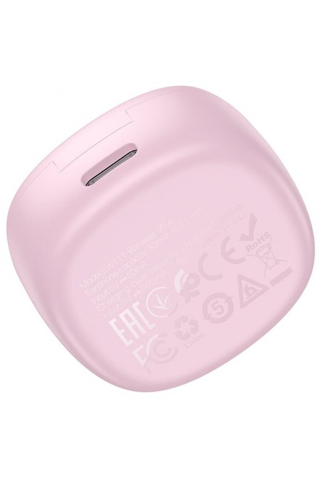 Беспроводные наушники HOCO EW111 Friendly (розовый) 1