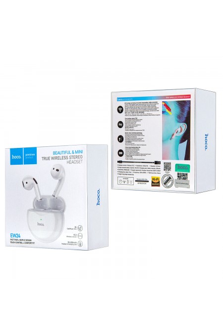 Беспроводные наушники Hoco EW24 (белый) 1