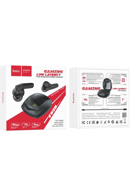 Беспроводные наушники HOCO EW28 Magic (черный) 5