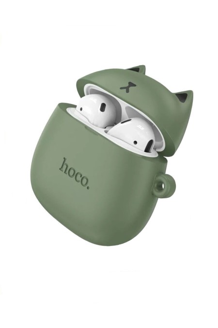 Беспроводные наушники Hoco EW45 Forest Cat (зеленый) 