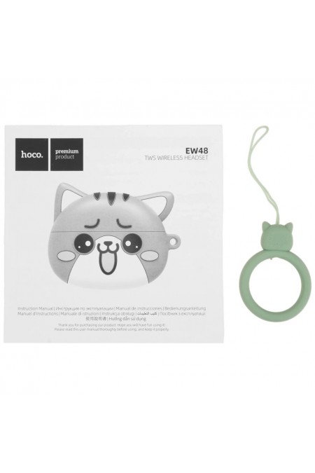 Беспроводные наушники Hoco EW48 (зеленый) 5