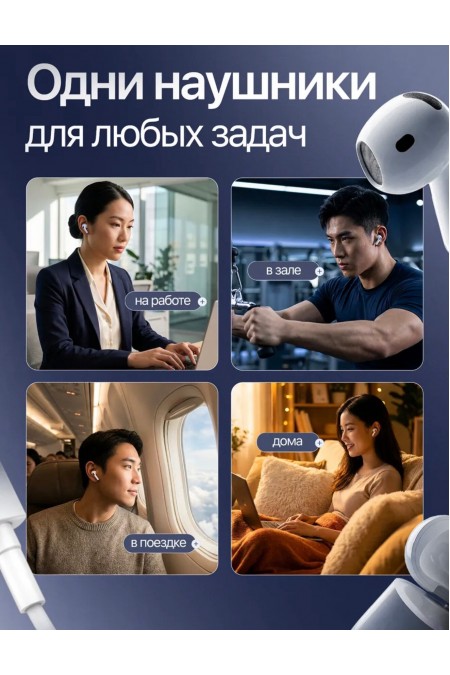 Беспроводные наушники Hoco EW84 (белый) 6