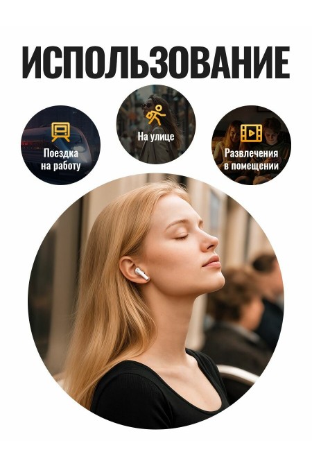 Беспроводные наушники Hoco EW88 (белый) 4