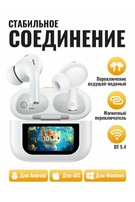 Беспроводные наушники Hoco EW88 (белый) 6