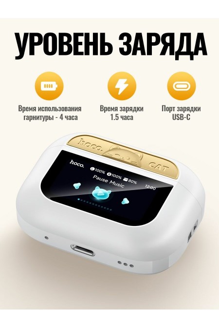 Беспроводные наушники Hoco EW88 (белый) 7