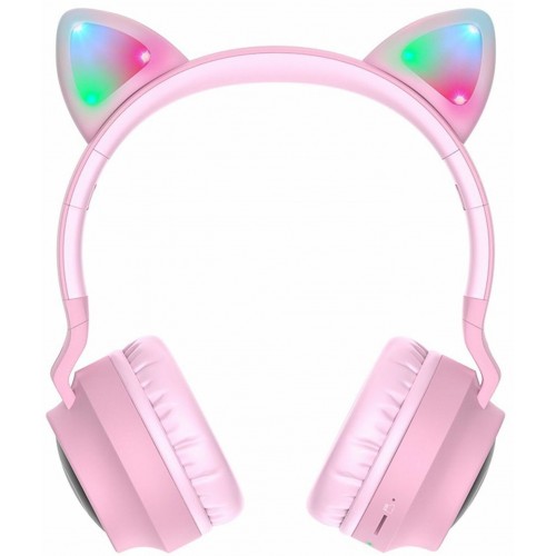 Беспроводные наушники Hoco W27 (розовый) 1