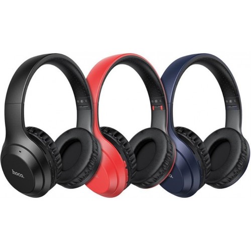 Беспроводные наушники Hoco W30 Fun move (красный/черный) 6