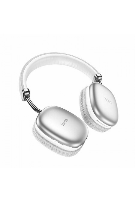 Беспроводные наушники Hoco W35 Free Music (белый/серебристый) 