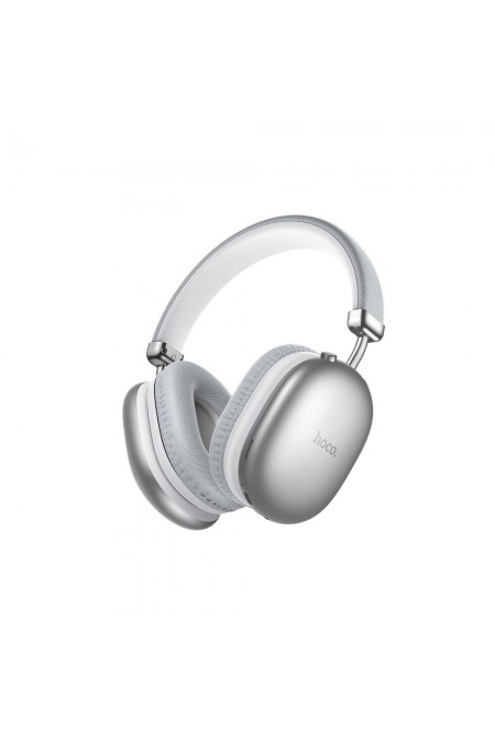 Беспроводные наушники Hoco W35 Max Joy (серебристый) 1