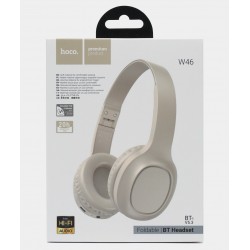 Беспроводные наушники Hoco W46 (молочно-белый)