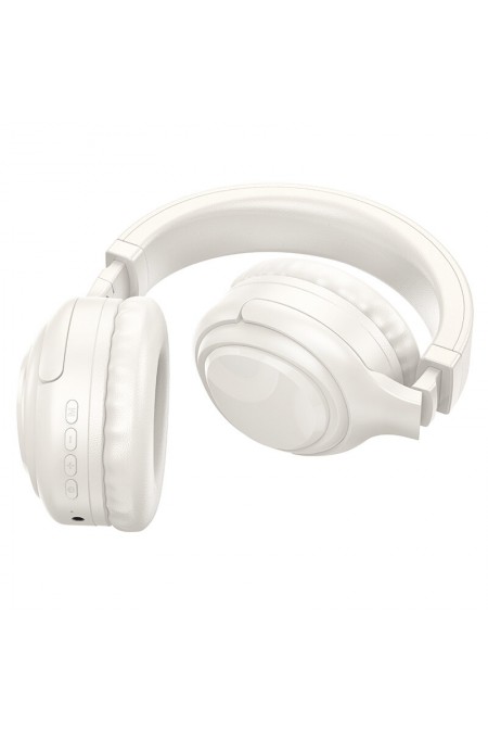Беспроводные наушники Hoco W48 (молочно-белый) 1