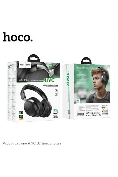 Беспроводные наушники HOCO W53 Plus Tone (черный) 1