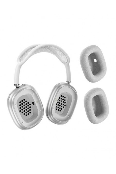 Беспроводные наушники Hoco W58 ANC (серебристый) 2