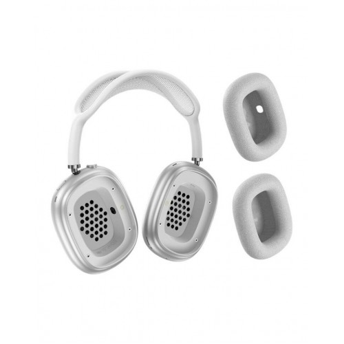 Беспроводные наушники Hoco W58 ANC (серебристый) 4