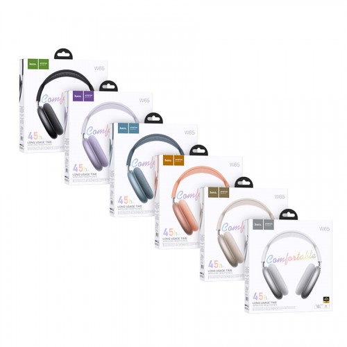 Беспроводные наушники Hoco W65 (синий) 4