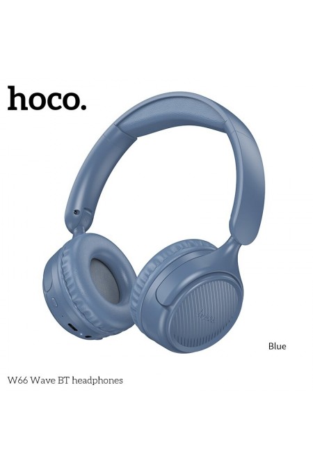 Беспроводные наушники HOCO W66 Wave (голубой) 