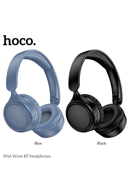 Беспроводные наушники HOCO W66 Wave (голубой) 4