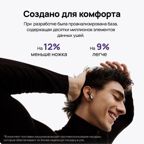Беспроводные наушники Huawei FreeBuds 6 (55038130) (черный) 2